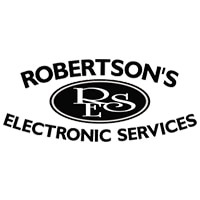 Robertson's Electronic Services Logo