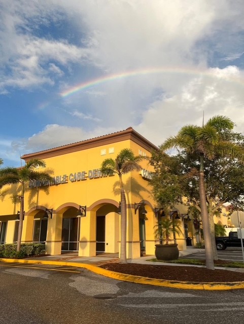 Front of office 