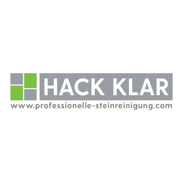 Logo HACK KLAR Professionelle Steinreinigung
