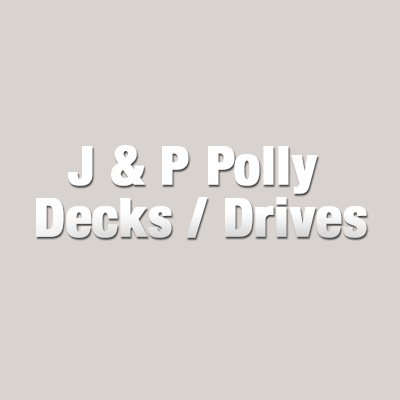 J & P Polly Decks/Drive Logo