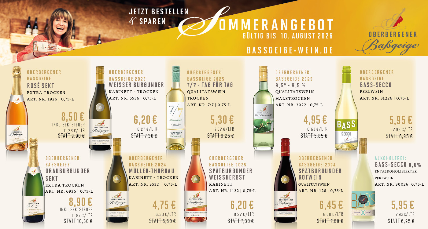 WINZERGENOSSENSCHAFT OBERBERGEN IM KAISERSTUHL EG, Badbergstr. 2 in Vogtsburg-Oberbergen