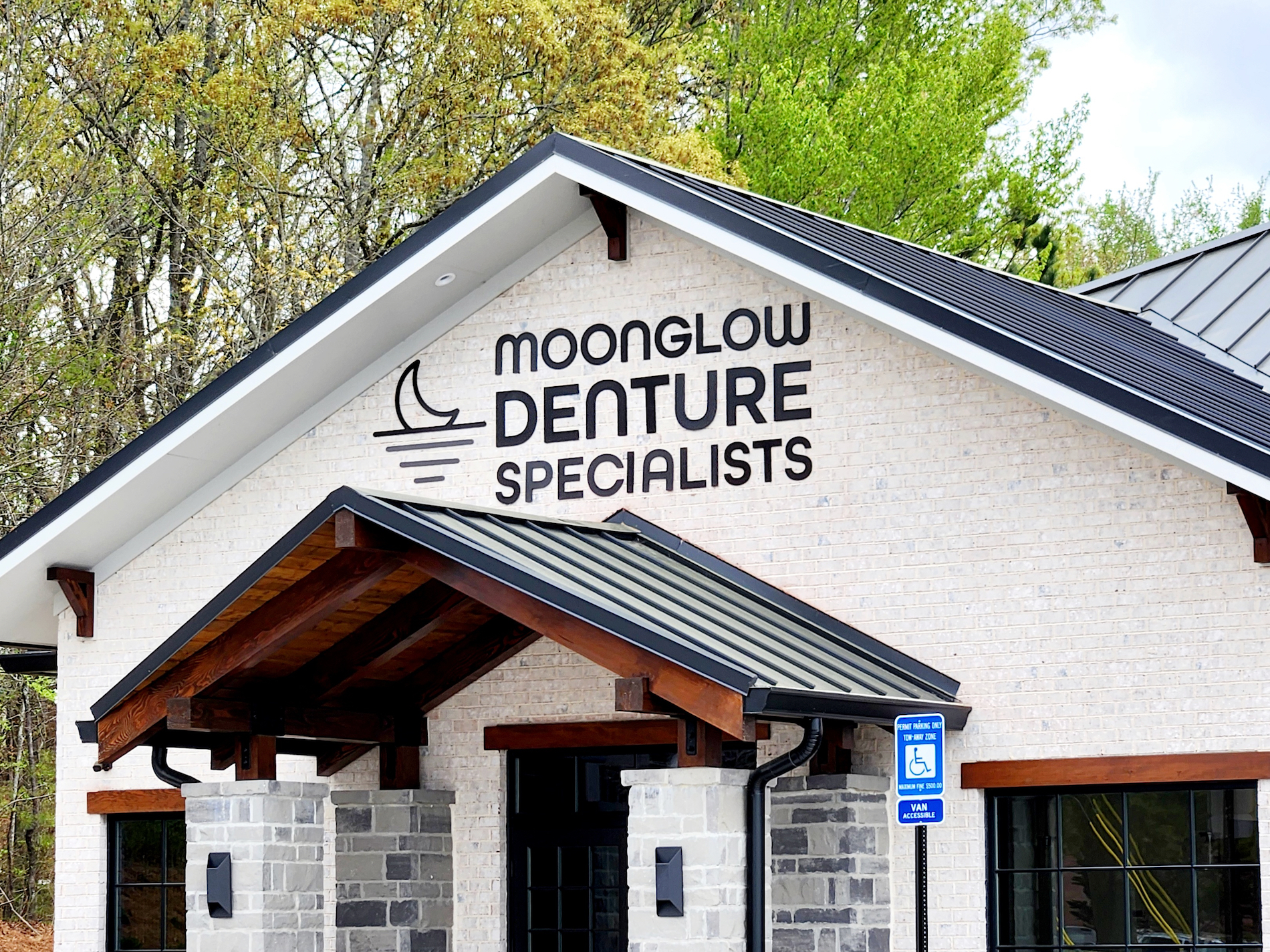 Moonglow Denture Specialists is a prosthodontic practice specializing in complete dentures, partial dentures, and implant-supported dentures. Founded by Dr. Doug Yoon, a recognized specialist in removable prosthodontics, Moonglow Denture Specialists provides premium quality dentures along with exceptional patient-oriented care. Moonglow Denture Specialists also has an in-house dental lab, which allows our expert lab technicians to create beautiful, handmade, customized smiles.

Located off of Friendship Road between I-85 North and I-985 North