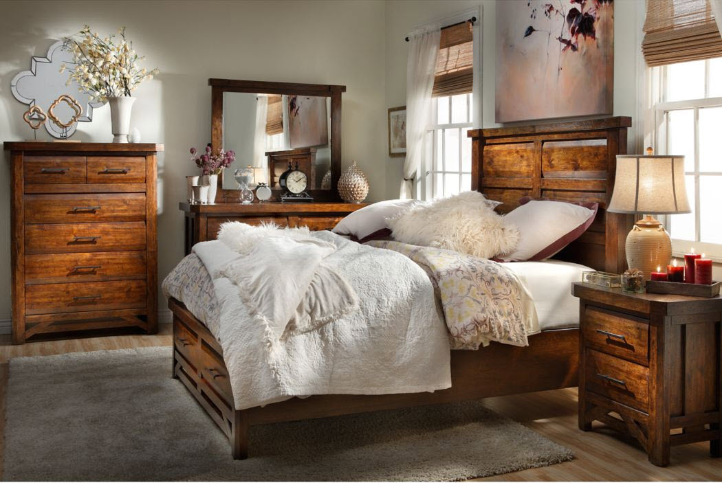 Bear Creek Queen Storage Bed