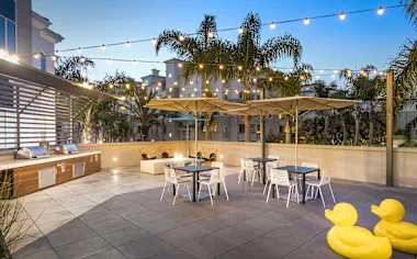 Outdoor Lounge Area