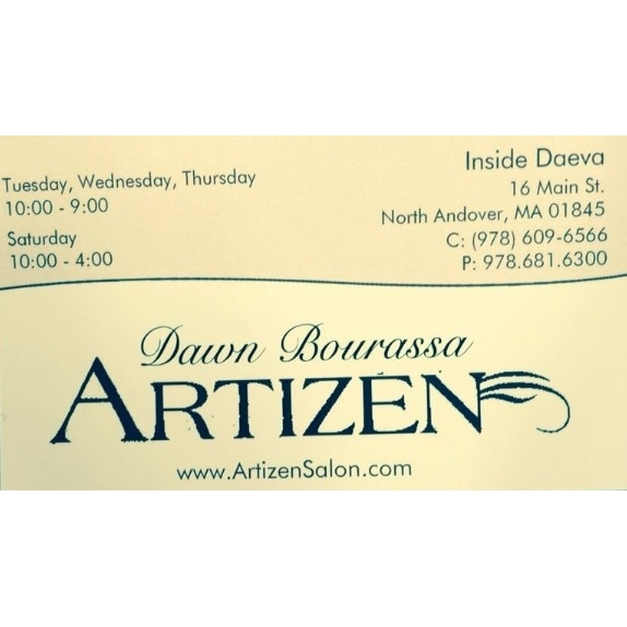 Artizen Salon Hair By Dawn Logo