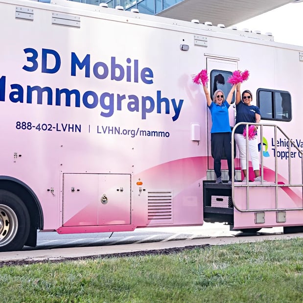 Images Mobile Mammography Coach at Cedar Crest