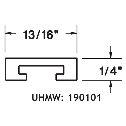 Conveyor Guide Rail Components