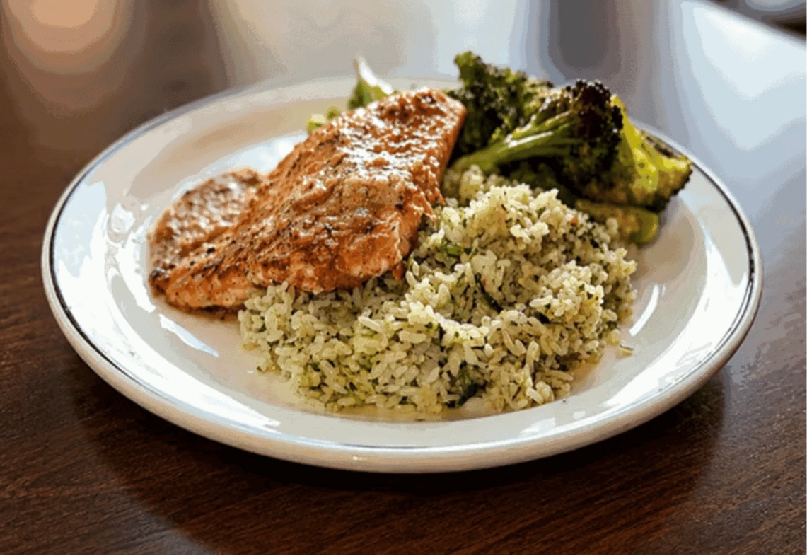 Brown Butter Pan Seared Salmon Broadview Heights Food