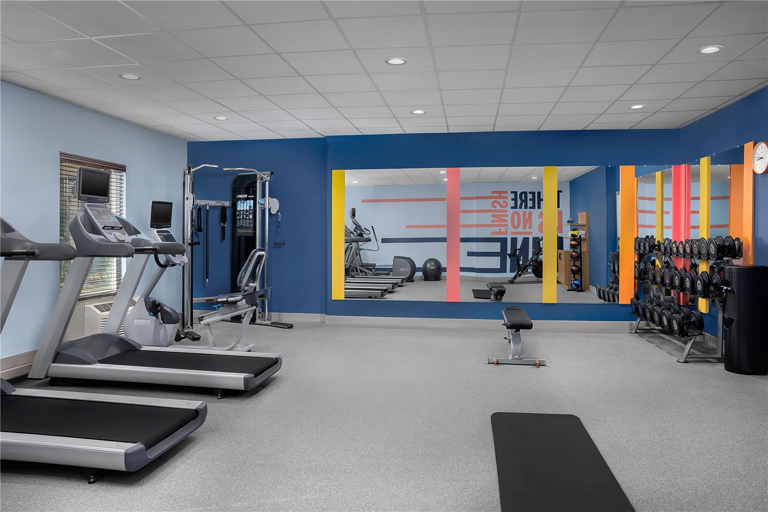 Health club  fitness center  gym