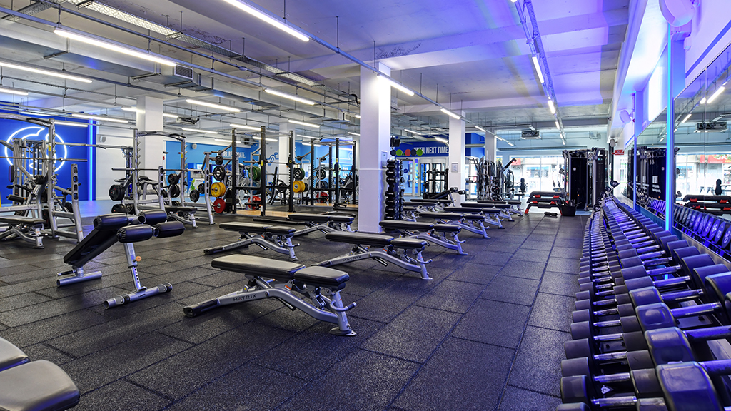 Free Weights Area