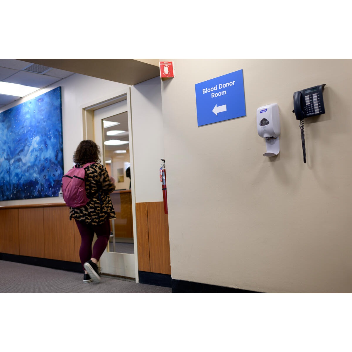 Memorial Sloan Kettering Cancer Center Blood Donation Room
