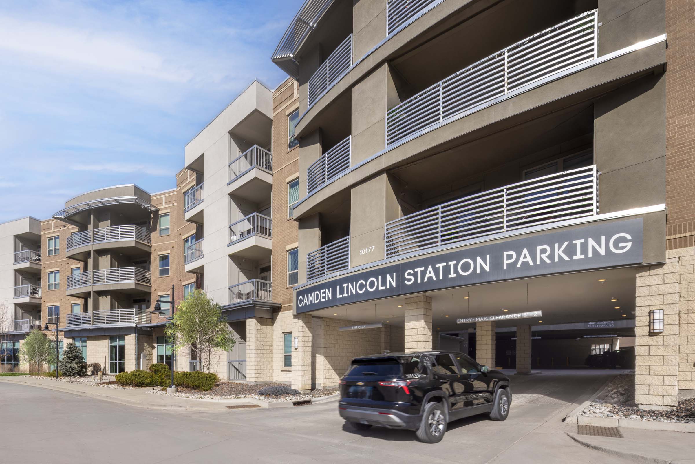 Camden Lincoln Station Private Parking Garage