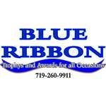 Blue Ribbon Trophies & Awards Logo