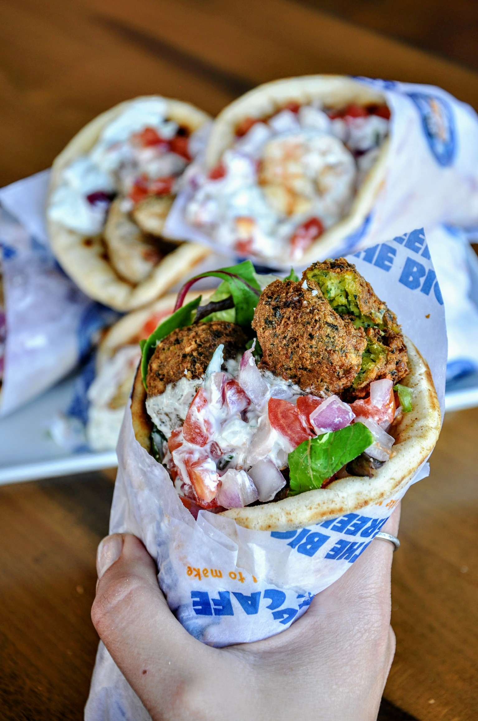 Falafel Pita Sandwich