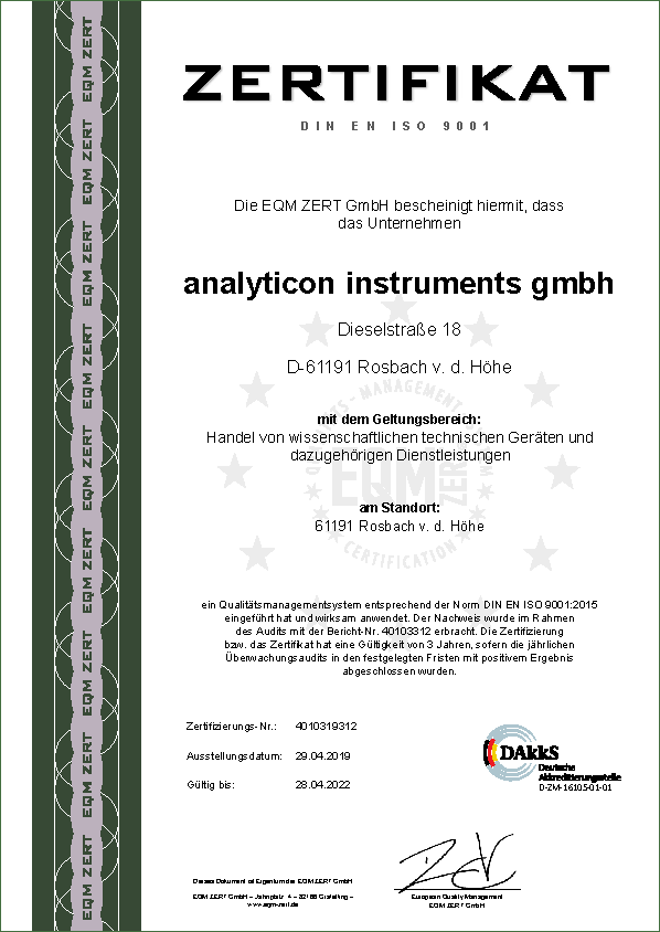 analyticon instruments gmbh, Dieselstrasse 18 in Rosbach v. d. Höhe