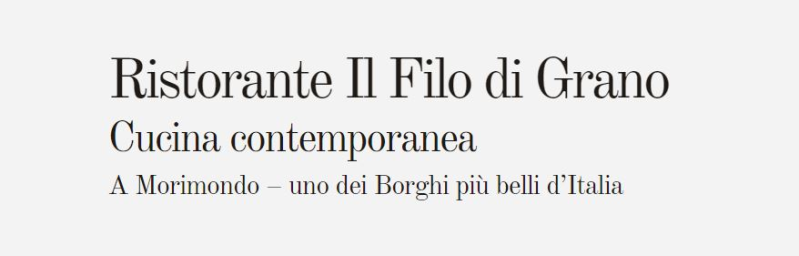 Images Il Filo di Grano - Locanda con cucina