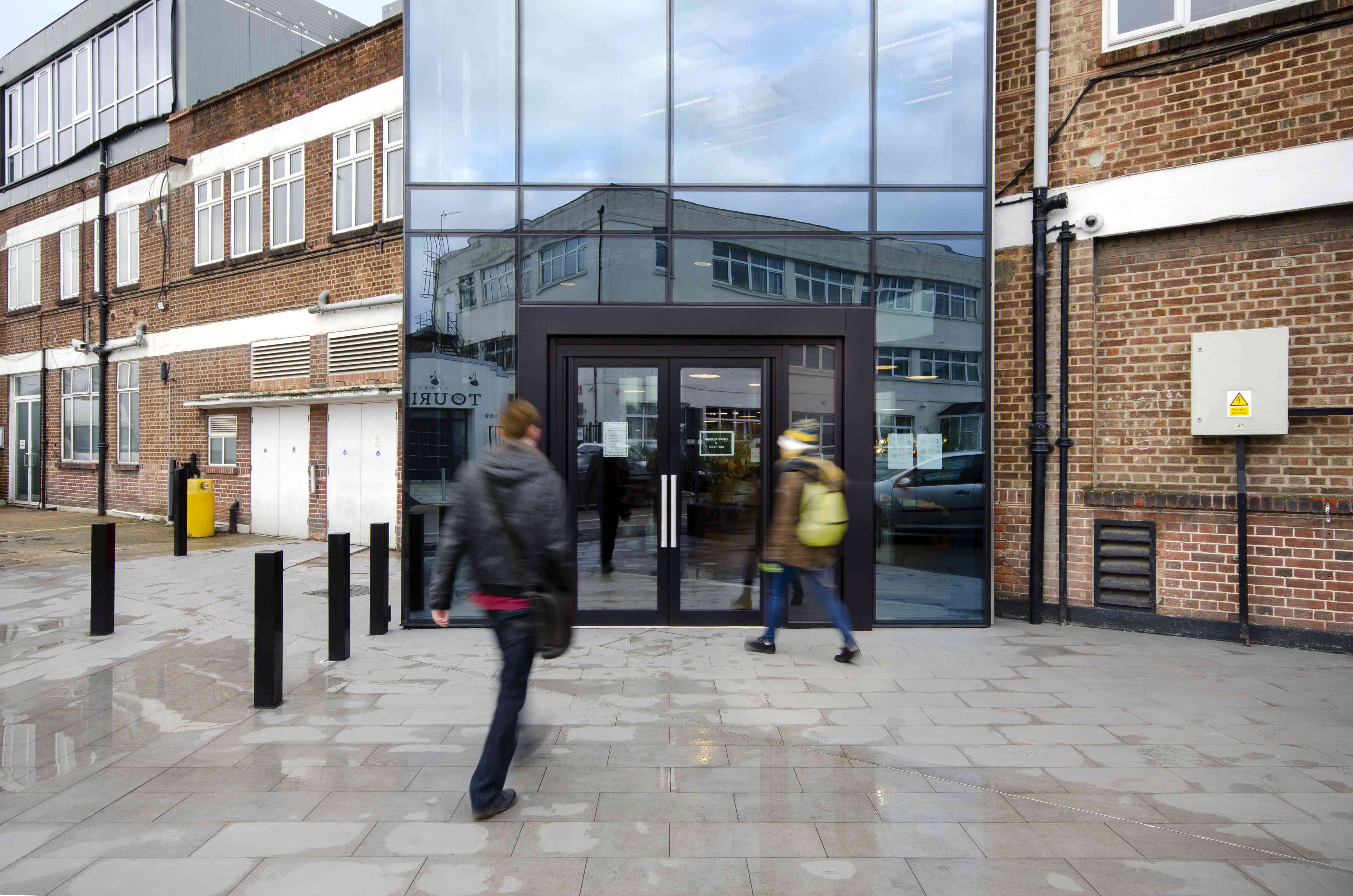 The Light Box Entrance, offices to let Hounslow Workspace® | The Light Box London 020 3813 2540