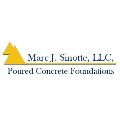 Marc J. Sinotte LLC Poured Concrete Foundations Logo