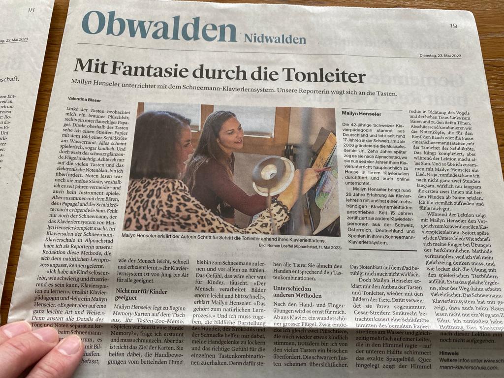Bilder SCHNEEMANN®-Klavierschule - Mailyn Rebecca Henseler