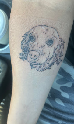 Branded Bear Tattoo Image