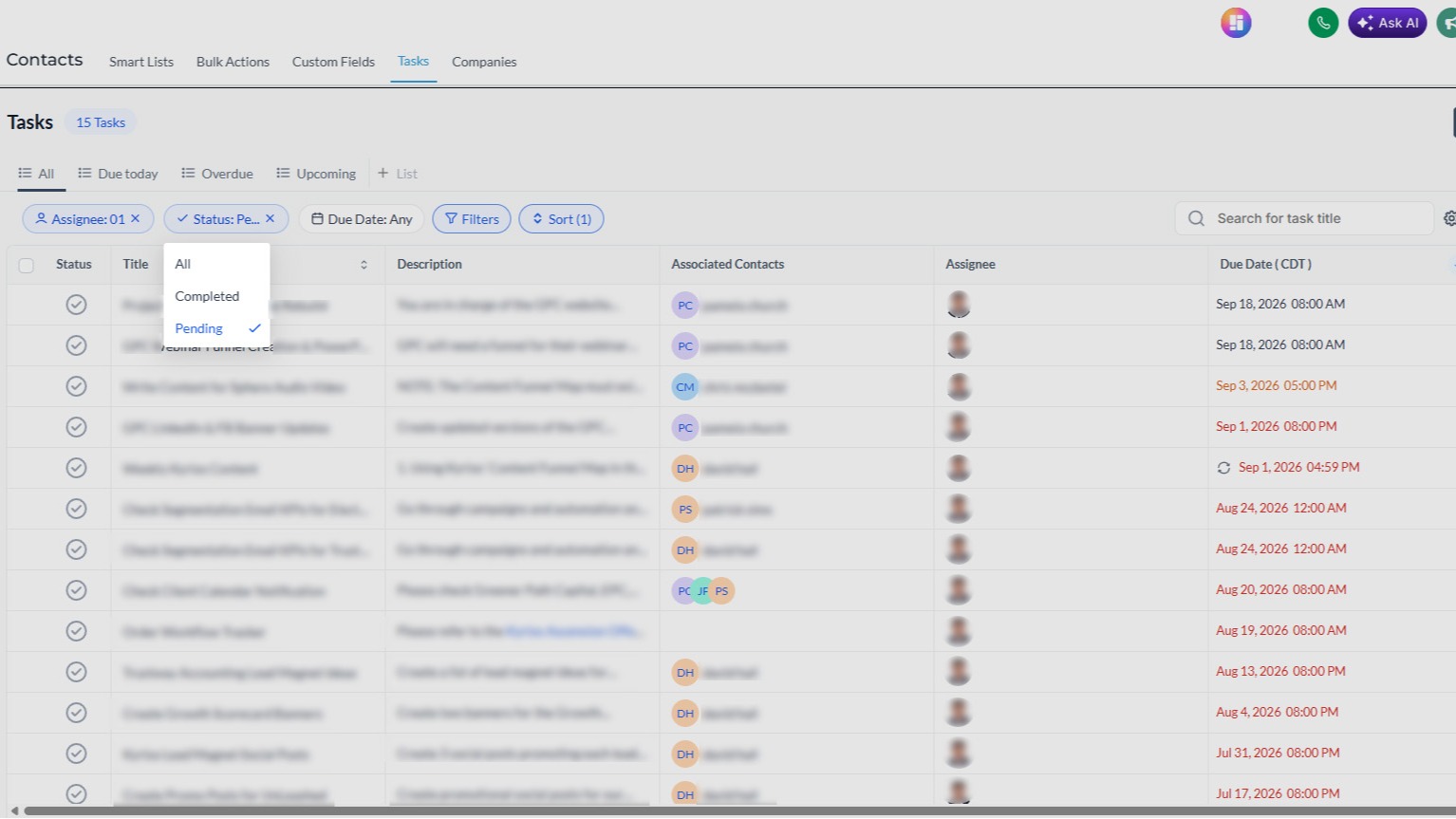Task Management