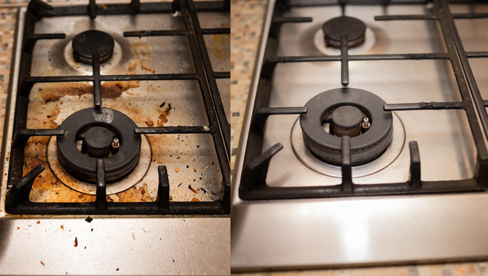 Stove, Before and After