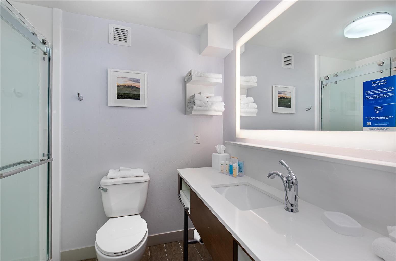 Guest room bath