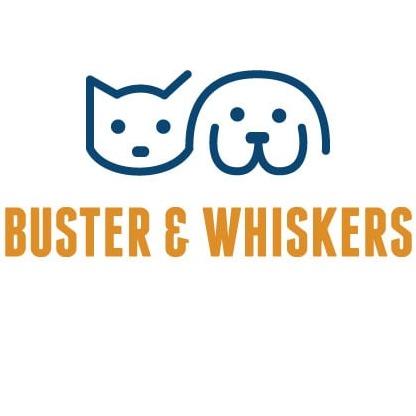 Buster and Whiskers - Astoria Dog Walking Service Logo