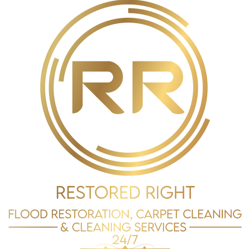 Restored Right flood Restoration Carpet Cleaning & Cleaning Services Logo
