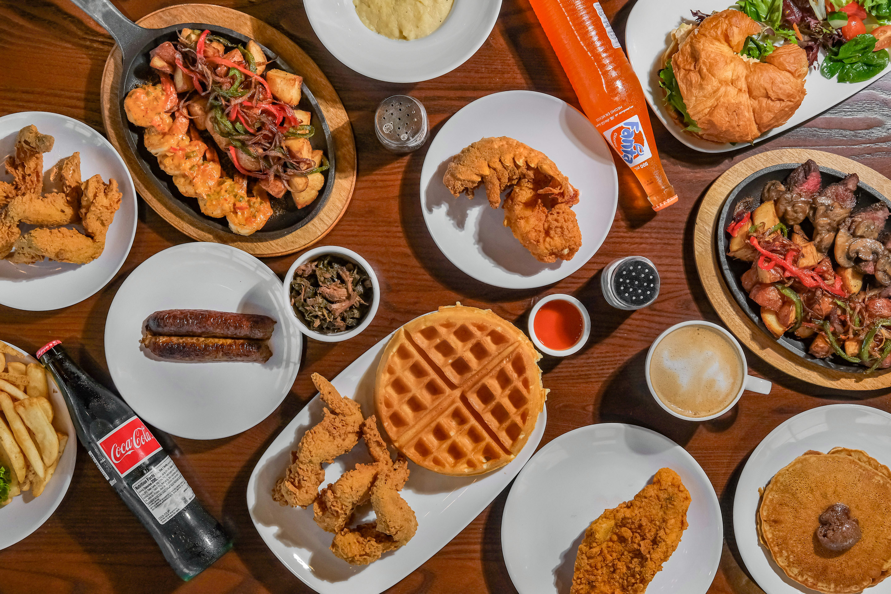 A bold combination of our best &mdash; perfectly cooked proteins, rich sides, and signature flavors all on one unforgettable plate.