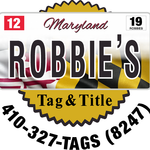 ROBBIE'S TAG & TITLE Logo