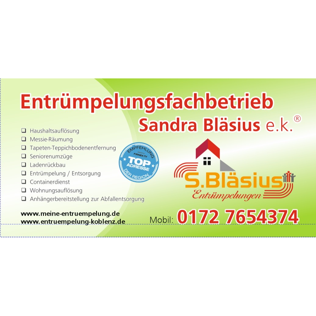 Logo Entrümpelungs-Fachbetrieb Containerdienst Sandra Bläsius e.K.