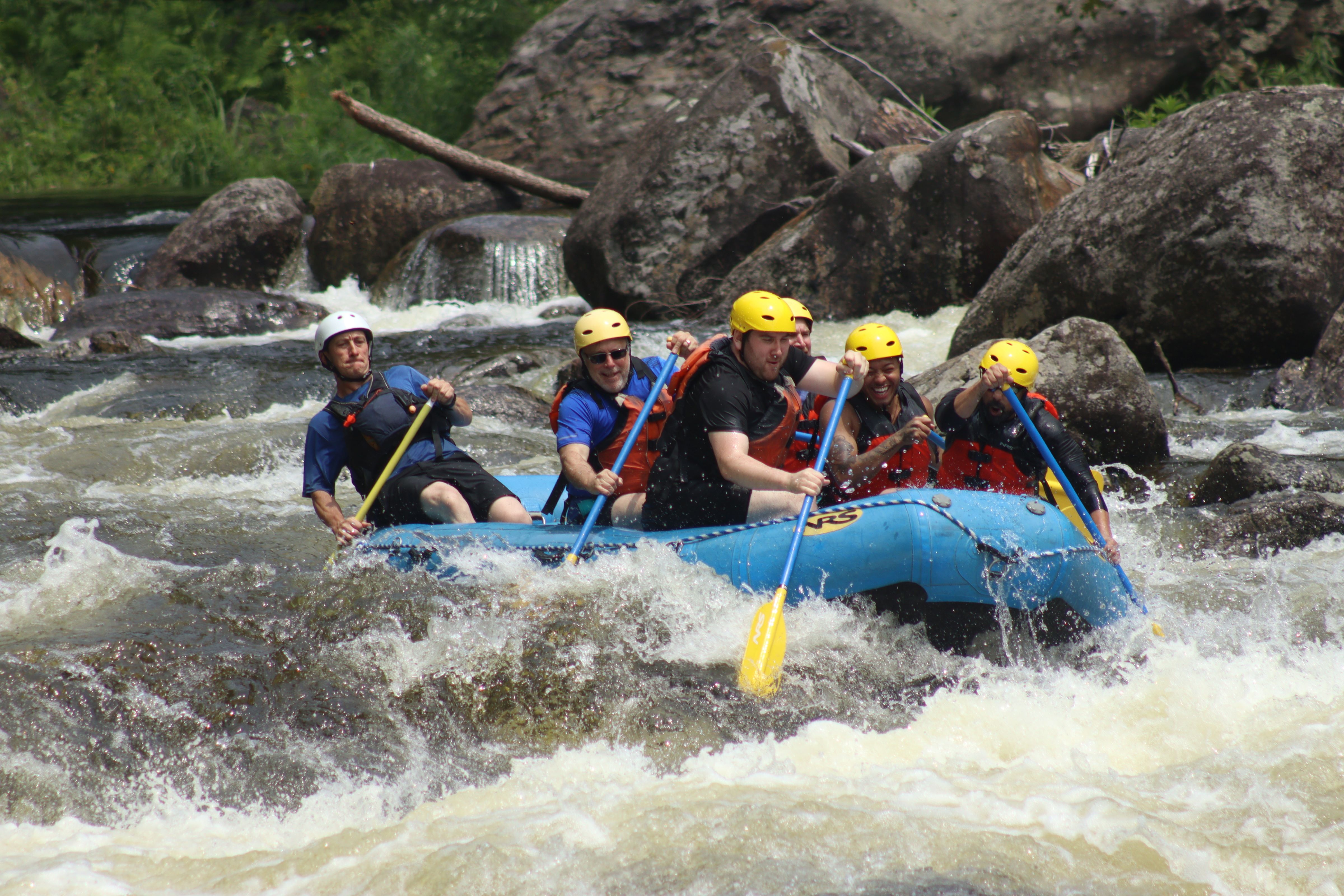 Millennium Technology Solutions White Water Rafting Trip