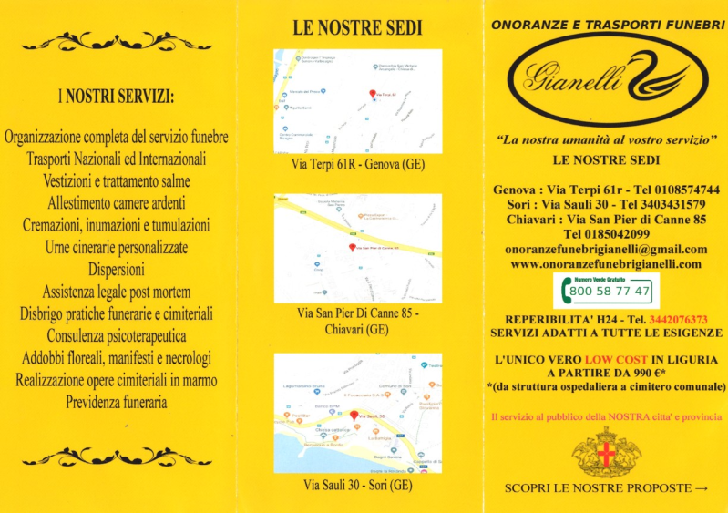Images Gianelli Onoranze e Trasporti Funebri