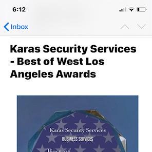 Karas Security Services Inc. Photo