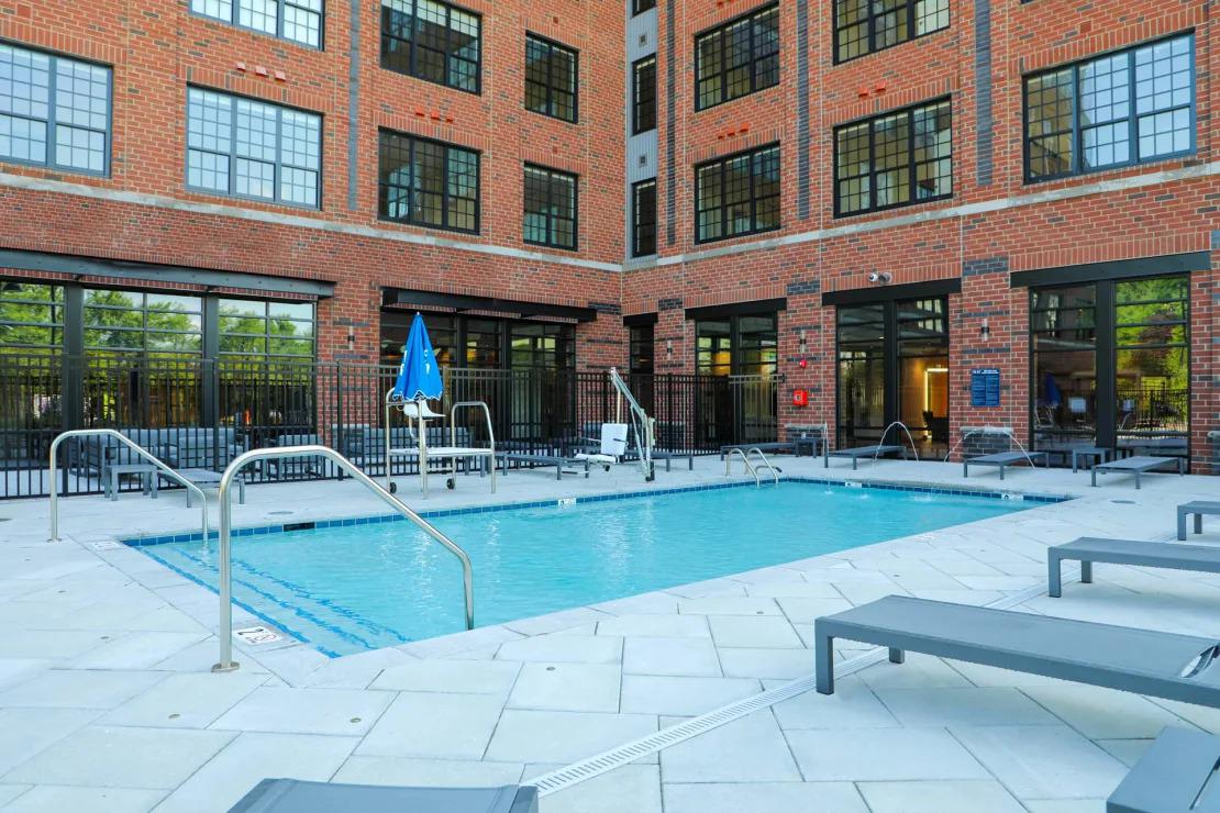 Outdoor Swimming Pool at The Met at Metro Centre