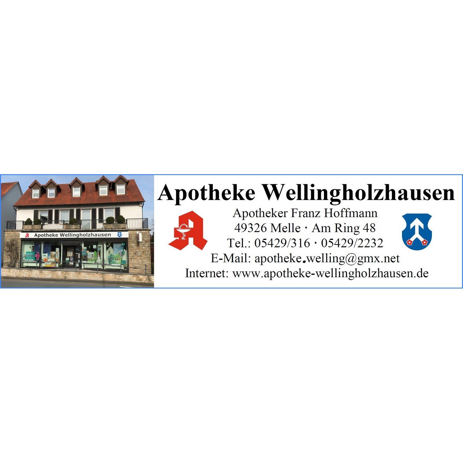 Logo Logo der Apotheke Wellingholzhausen