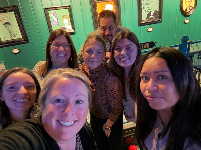 We had a great time Friday night at our Christmas party. The team surprised me with an incredible piece of memorabilia signed by Isaac TeSlaa. Dinner at Walker Roadhouse was amazing and bocce ball at Silva was a fun way to end the night.