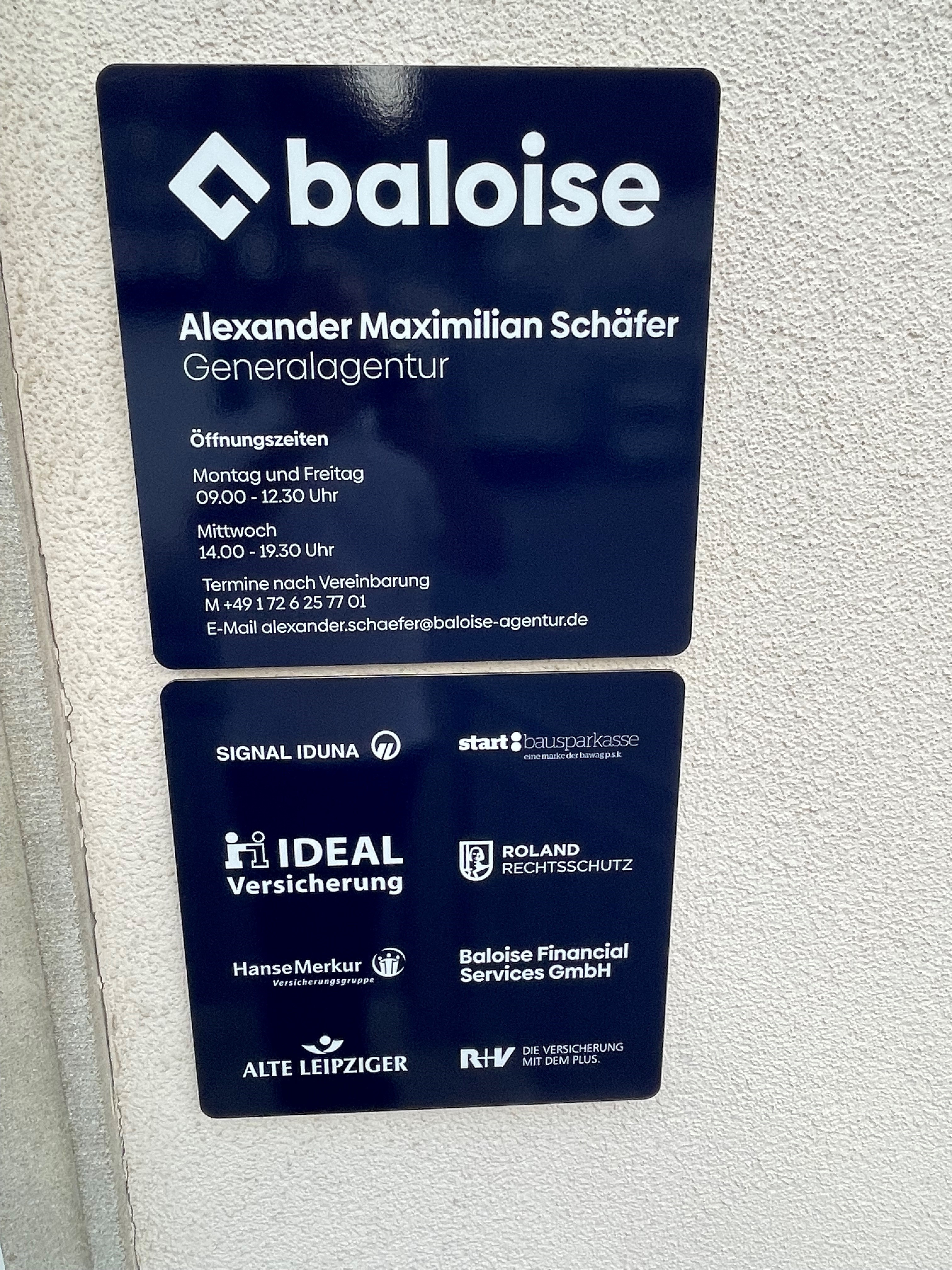 Baloise - Generalagentur Alexander Maximilian Schäfer in Mönsheim, Leonberger Str. 1 in Mönsheim