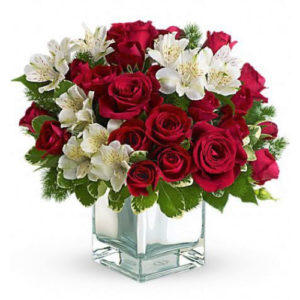 red roses bouquet