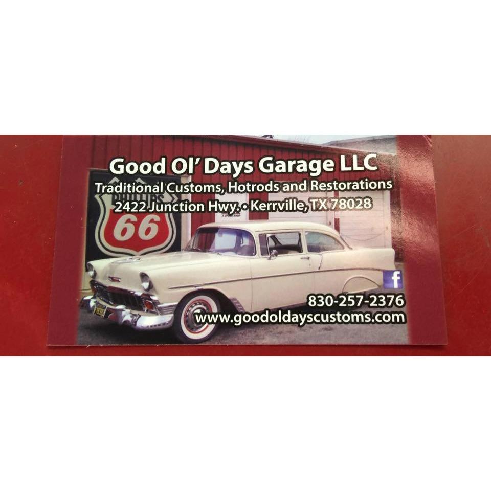 Good Ol Days Garage
