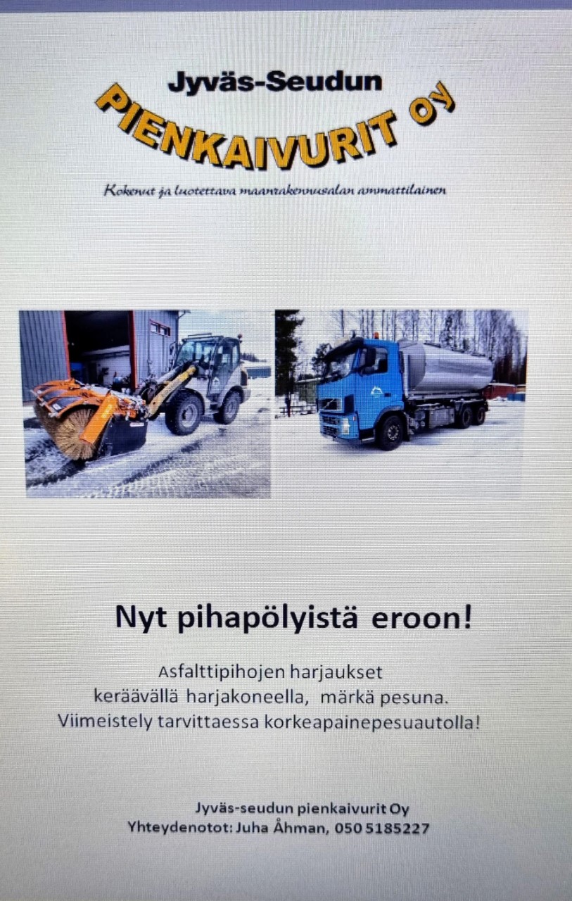 Images Jyväs-Seudun Pienkaivurit Oy