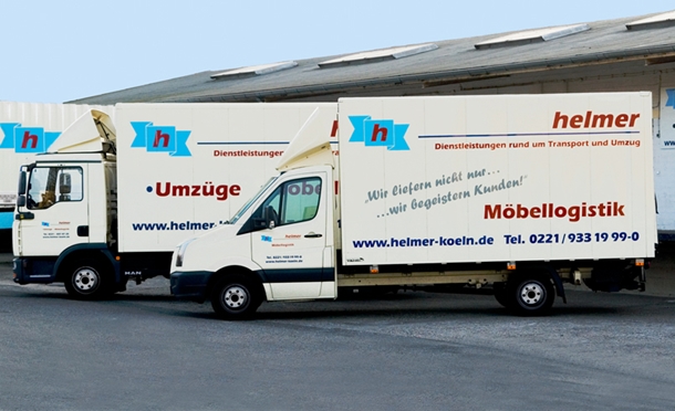 Kundenbild groß 1 Helmer Logistik und Spedition  Küchenlogistik - Möbellogistik Köln