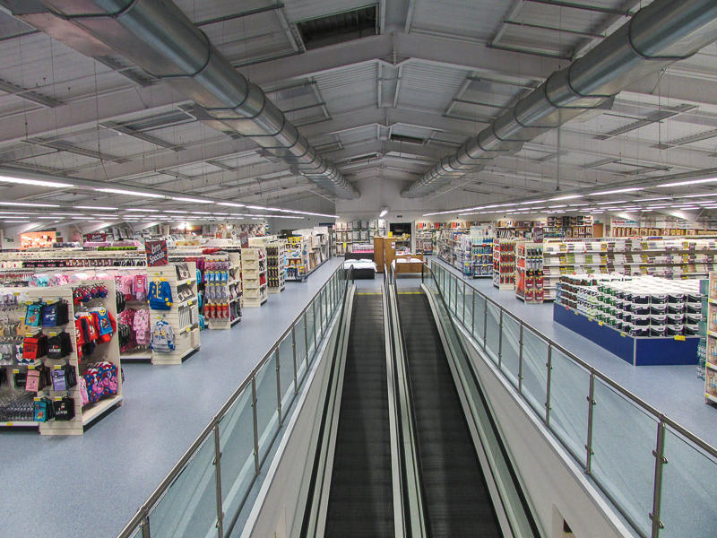 Overview of Fort Kinnaird store.