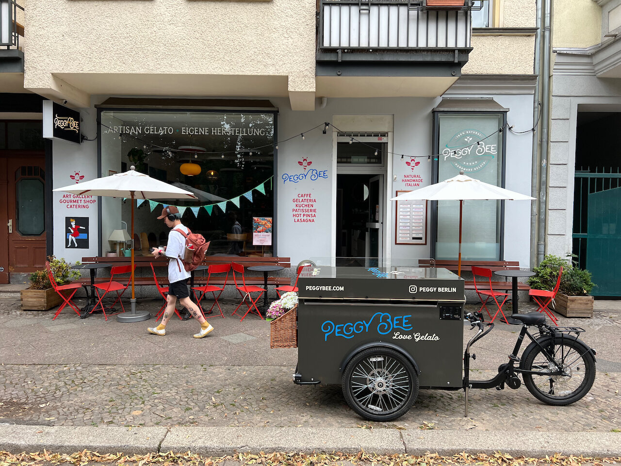 Peggy Bee - Eiscafé & italienische Bar, Weichselstraße 13 in Berlin