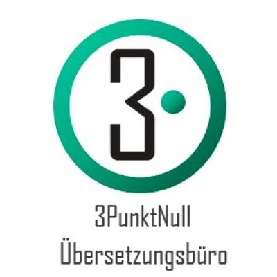 Logo 3PunktNull Übersetzungsbüro
