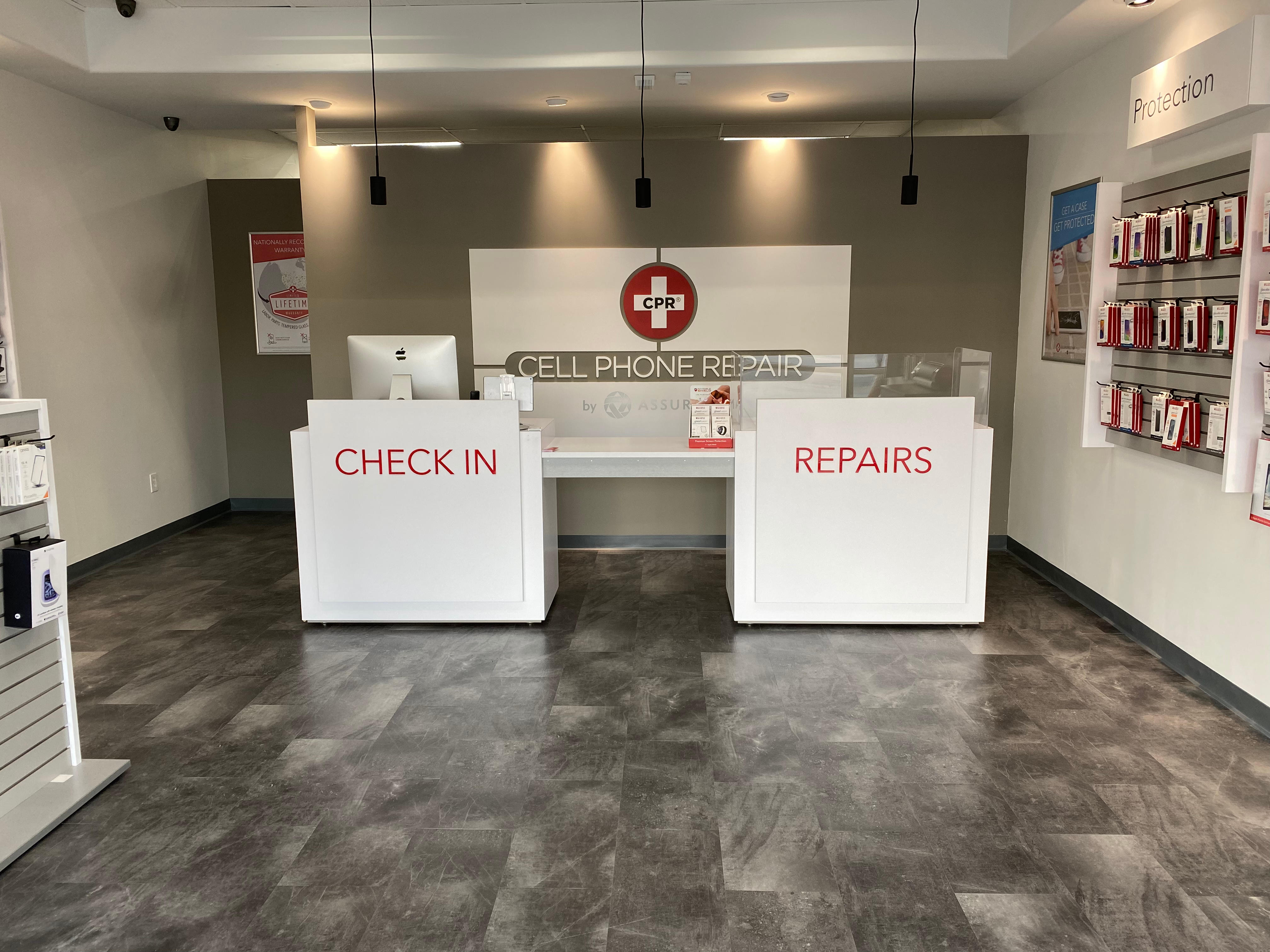 CPR Cell Phone Repair Houston Shepherd TX - Store interior