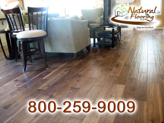 American Walnut Handscraped Wood Floor