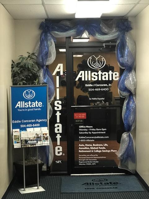 Eddie Corcoran, Jr.: Allstate Insurance Kenner (504)469-6400