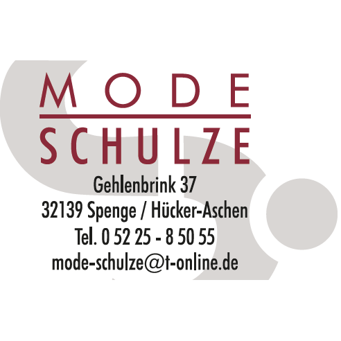 Logo Mode Schulze Textileinzelhandel GmbH & Co. KG